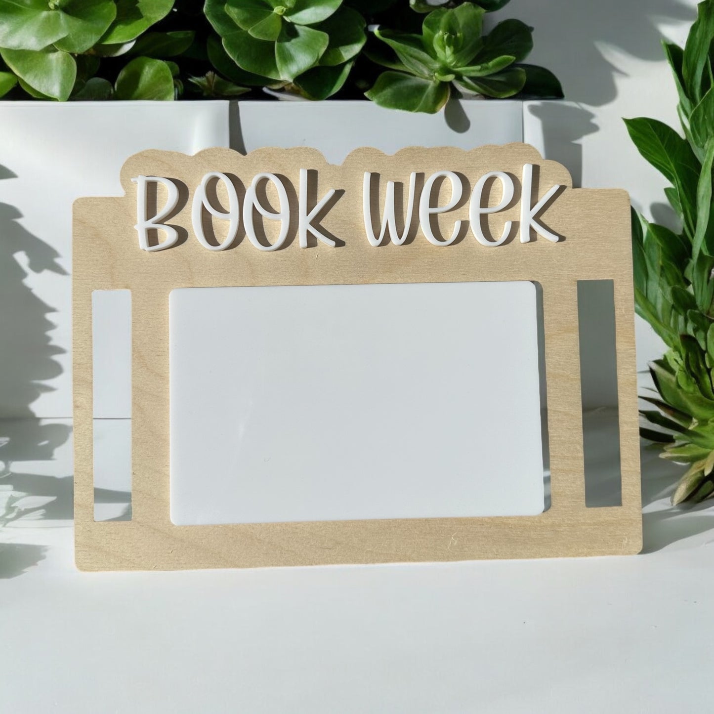 Book Week Timber Reusable Sign